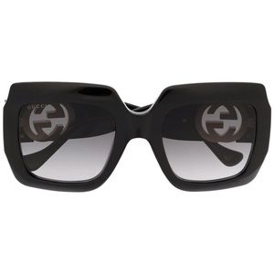 GUCCI EYEWEAR GG1022S.                       NEW WITH TAG. Black oversize frame